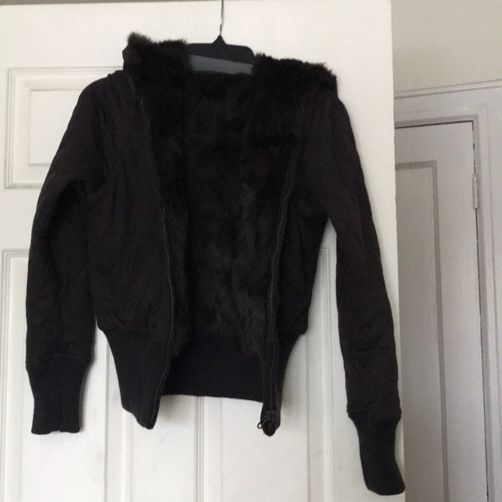 Real Rabbit Fur. Reverse Winter Jacket From Aqua - image 6